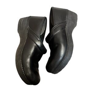 DANSKO XP2.0 Clog EU 38 US 7.5 Black Leather Professional Comfort Shoes